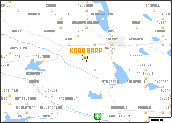 map of Knabbarp