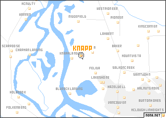 map of Knapp