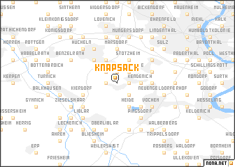 map of Knapsack