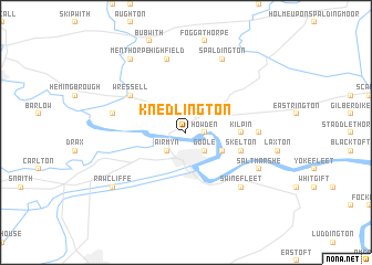 map of Knedlington