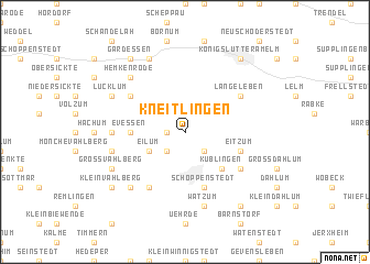 map of Kneitlingen