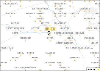 map of Knick