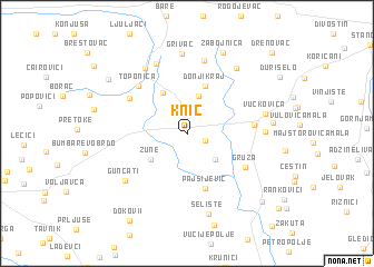 map of Knić