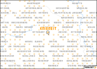 map of Kniereit