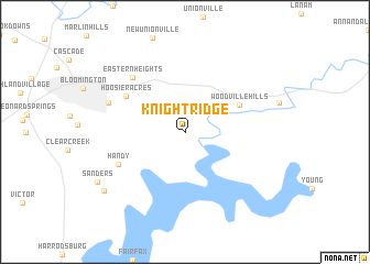 map of Knight Ridge