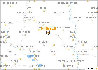 map of Kniselo