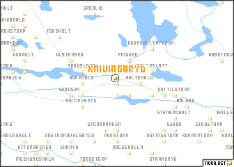 map of Knivingaryd