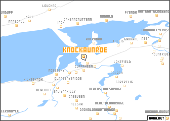 map of Knockaunroe