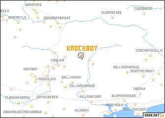 map of Knockboy