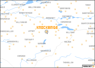 map of Knockbride