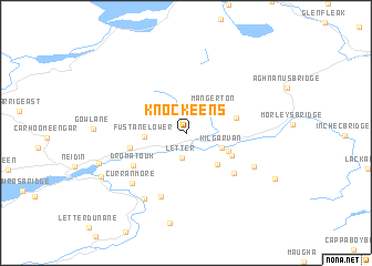 map of Knockeens