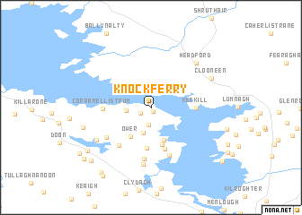 map of Knockferry