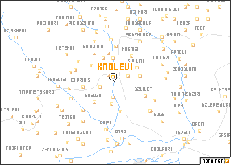 map of Knolevi