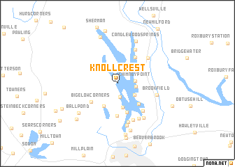 map of Knollcrest