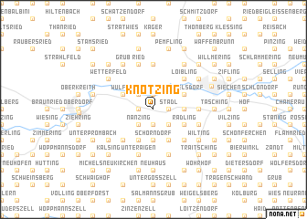 map of Knötzing