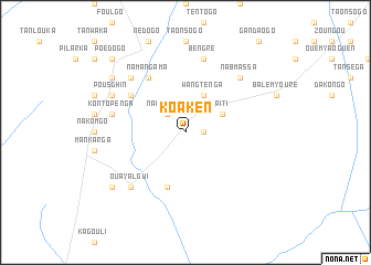 map of Koaken