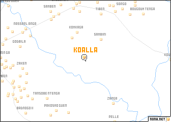 map of Koalla
