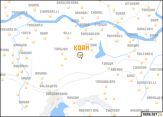 map of Koam