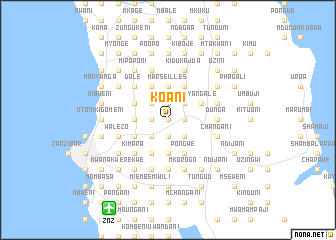 map of Koani