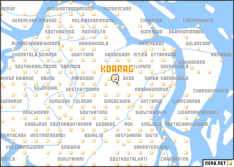 map of Koārāg