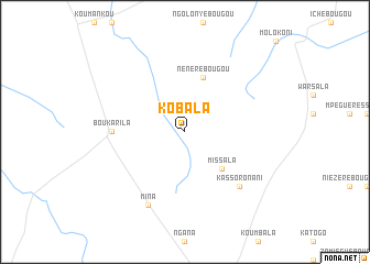 map of Kobala