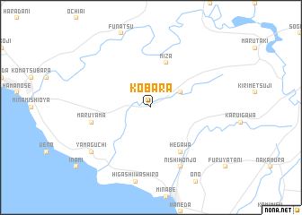 map of Kobara