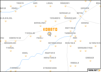 map of Kobato