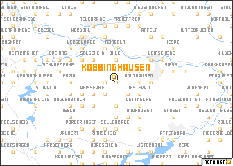 map of Köbbinghausen