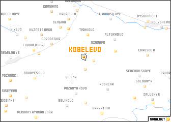 map of Kobelëvo