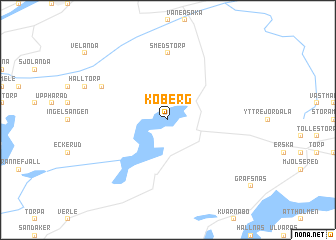 map of Koberg