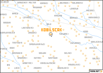 map of Kobilščak