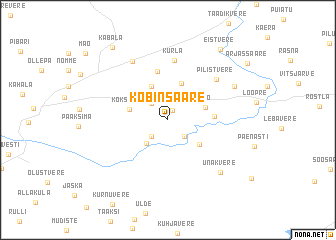map of Kobinsaare