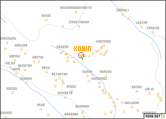 map of Kōbīn