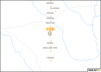 map of Kobi