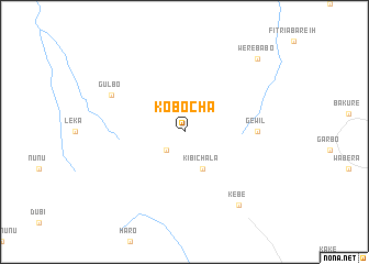 map of Kobocha