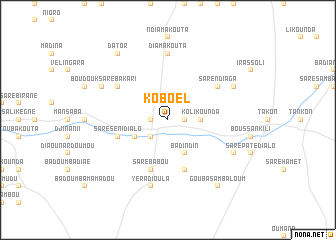 map of Koboel