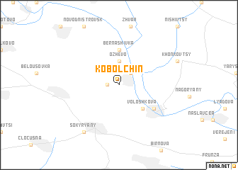 map of Kobolchin