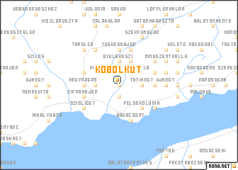 map of Köbölkút