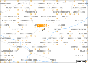 map of Koboski