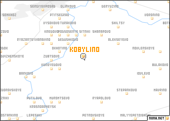 map of Kobylino