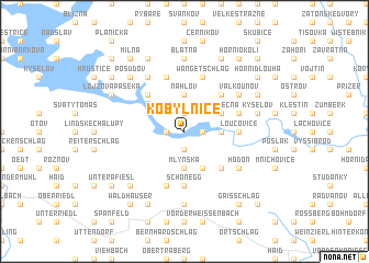 map of Kobylnice