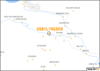 map of Kobyl\