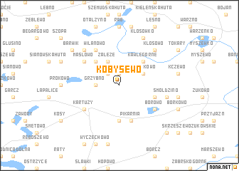 map of Kobysewo