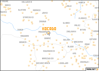 map of Koča Do