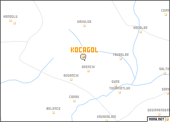 map of Kocagöl