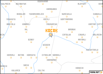 map of Koçak