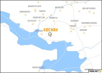 map of Kōchak