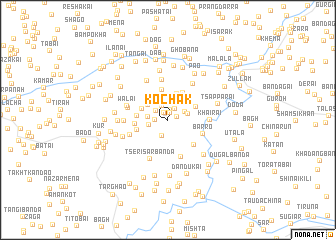 map of Kochak