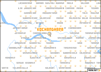 map of Kochandhara