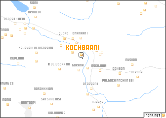 map of Kochbaani